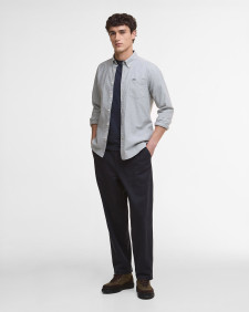 Camicia Marsden a maniche lunghe dalla vestibilità leggermente aderente Bluestone