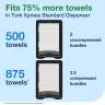 Tork, H2 Xpress, Multi-fold Folded Towel Dispenser, Black