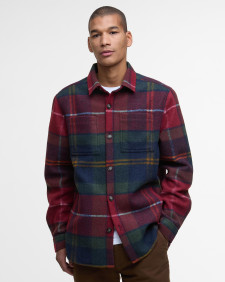 Overshirt Chapter a quadri Winterberry Tartan