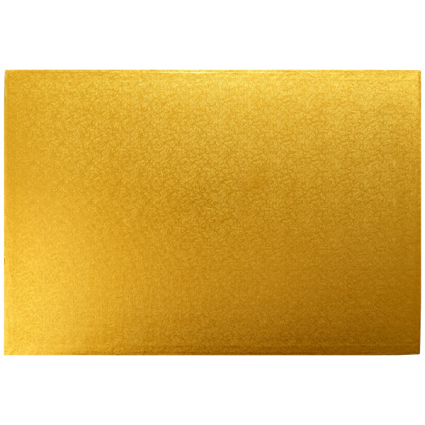 Full Sheet Gold Foil Cake Board