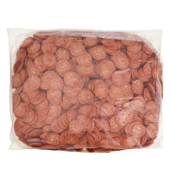 HORMEL(r) ROSA GRANDE(r) Sliced Pepperoni, 8 slices/oz., 2/12.5 lb. . C1CB - Front Center Inner Pack (Hi Res)