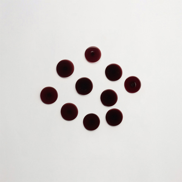 1970s GlassWorks | le Disque | Two Inch | Velvet