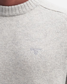 Grangetown Crew Neck Jumper Light Grey