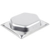 Half-size 2 ½-inch-deep Super Pan® stainless steel Super Shapes hexagon wild pan