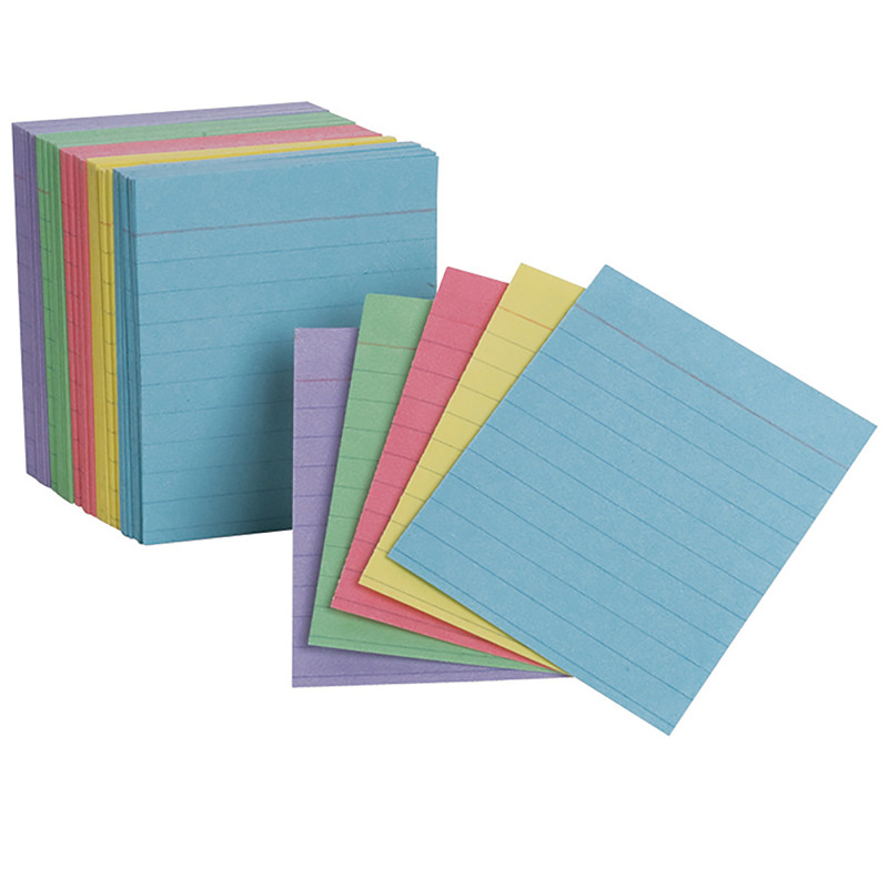 Mini+Index+Cards%2C+3%26quot%3B+x+2.5%26quot%3B%2C+Ruled%2C+Assorted+Colors%2C+200+Per+Pack