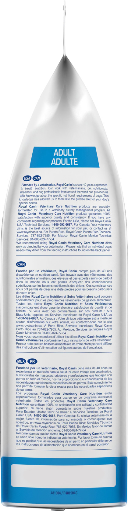 Royal Canin Veterinary Diet Canine Adult Dry Dog Food