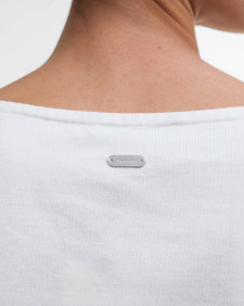 Hawkins Striped Long-Sleeved T-Shirt Cloud Stripe