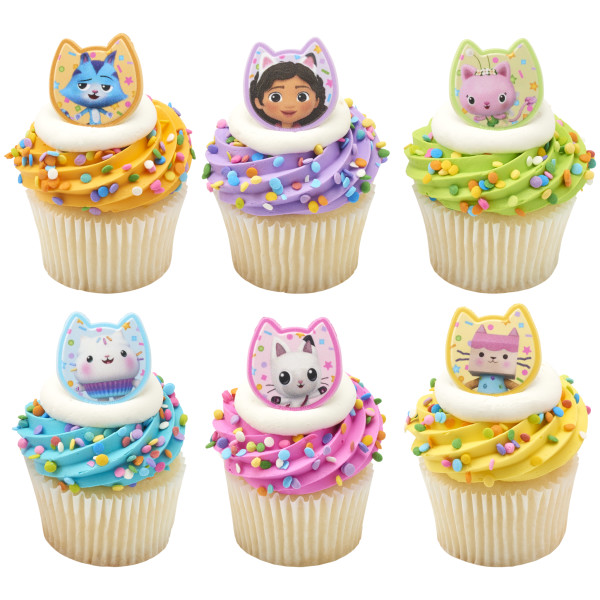 DreamWorks Gabby's Dollhouse Cupcake Rings