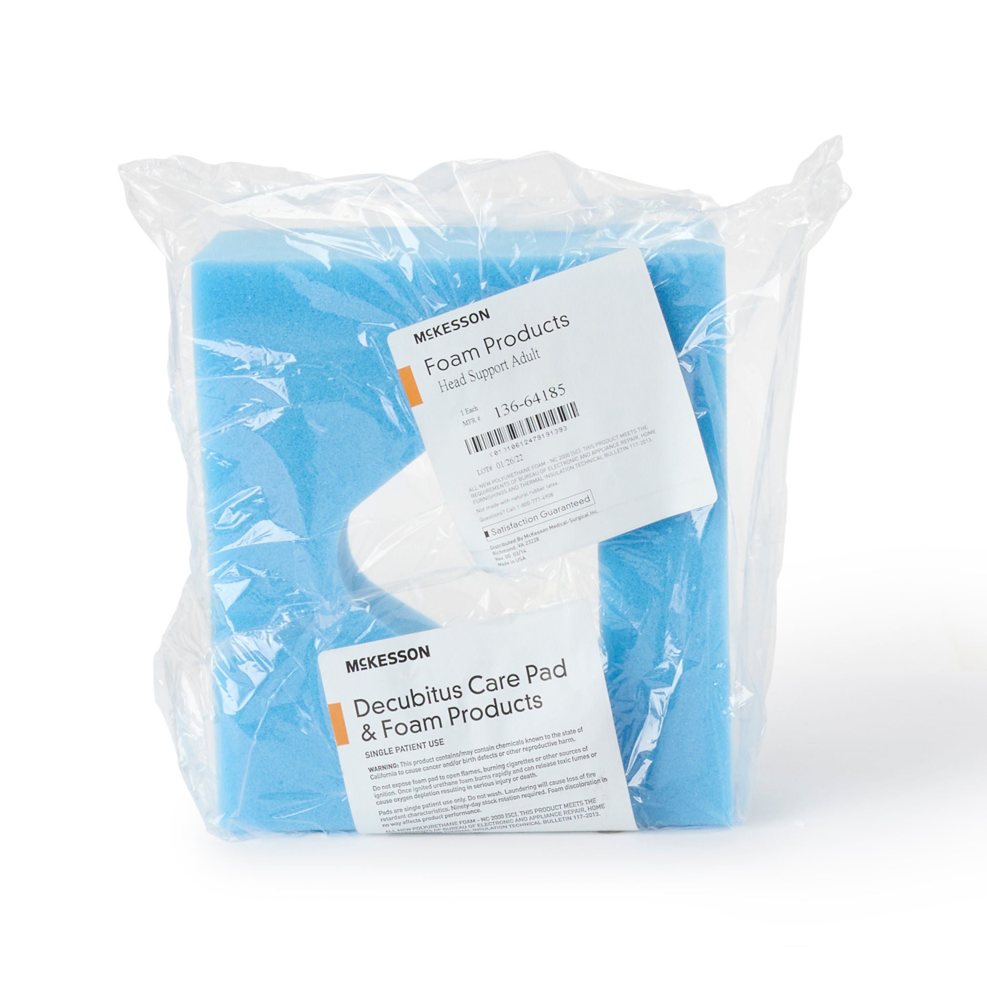 McKesson Head Positioner, 9 x 8 x 4-1/2 Inch