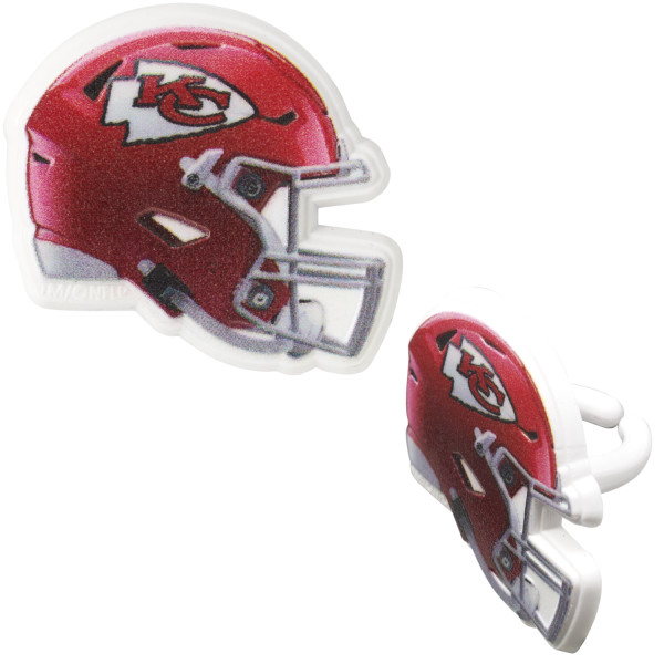 NFL Team Helmet Cupcake Rings