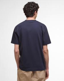 Fort Relaxed Graphic T-Shirt Dark Navy