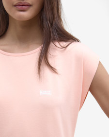 Natalia Midi Dress Peach Parfait