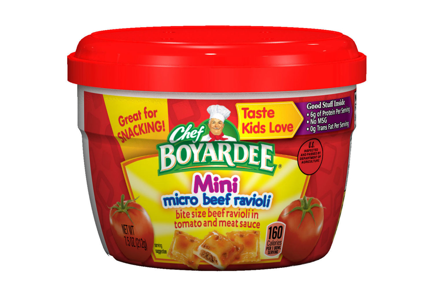 CHEF BOYARDEE Beef Ravioli Mini Bites | Conagra Foodservice