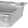 Carlisle, DuraPan, Steam Table Hotel Pan Full-Size, 4" Deep, Chrome