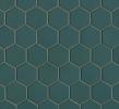 Half Baked Teal The Timer Rings 2″ Honeycomb Mosaic Matte
