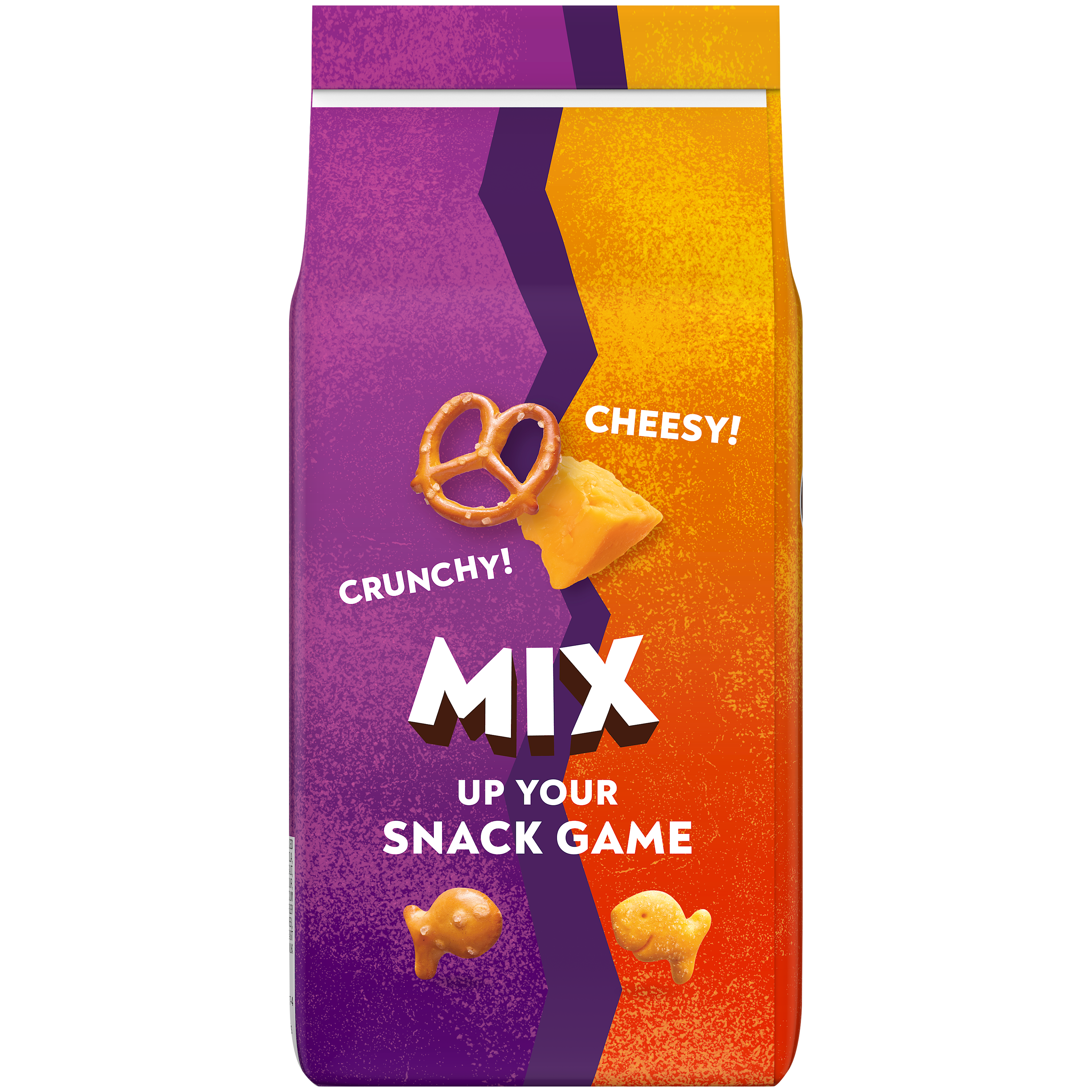 Goldfish® Flavor Blasted® Xtra Cheddar + Pretzel Baked Snack Crackers, 6.6 oz, bag - Back Image