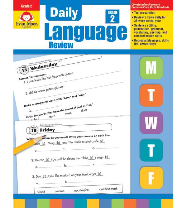 Daily Language Review, Grade 2