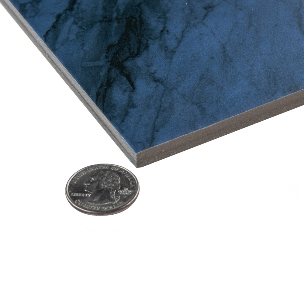 Renaissance Indigo 7-7/8 in. x 7-7/8 in. Porcelain Floor and Wall Tile
