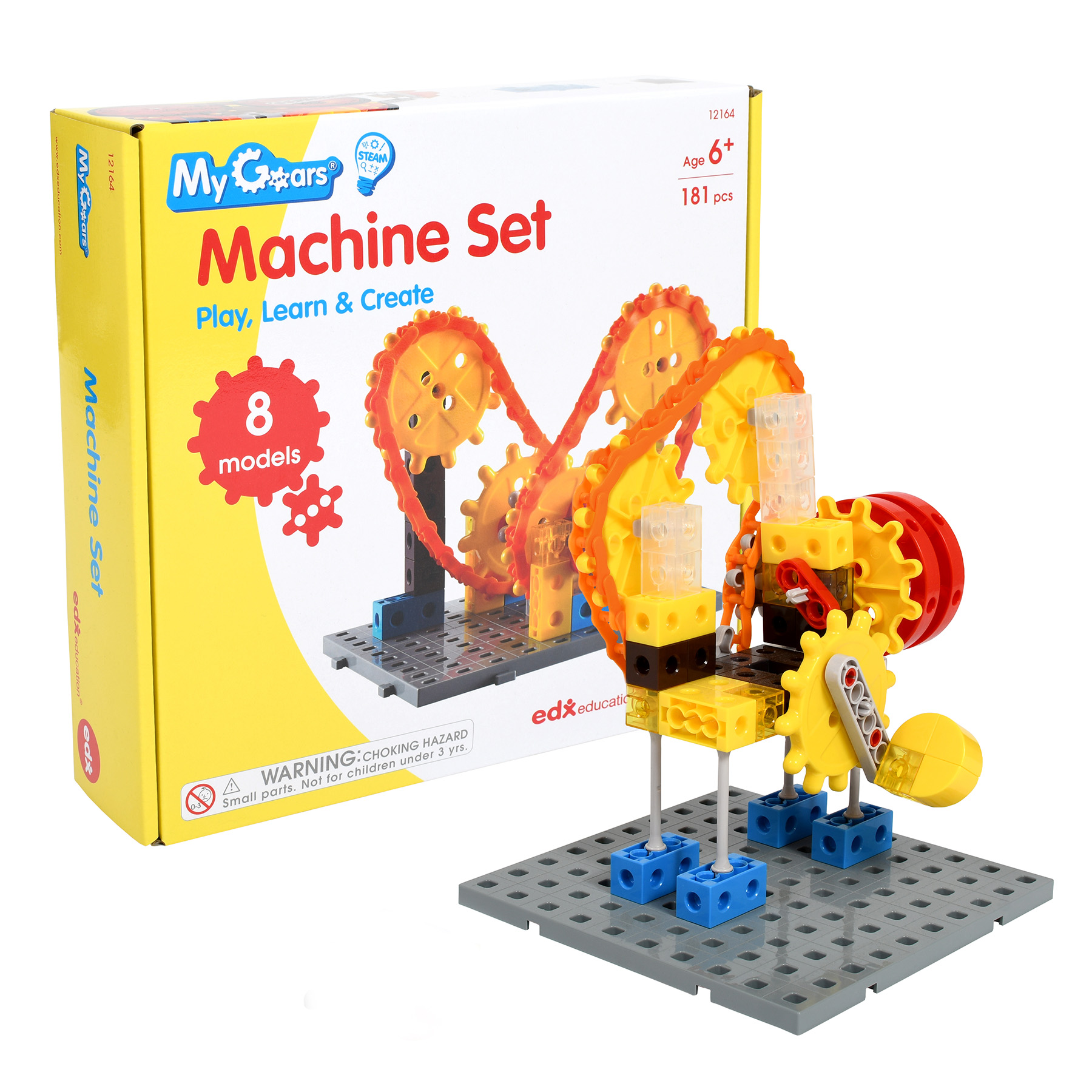 edxeducation My Gears - Machine Set - 181-Piece Model Set