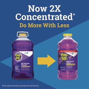 Clorox, CloroxPro Pine-Sol Multi-Surface Cleaner Concentrated, Lavender Clean Scent,  80 oz Bottle