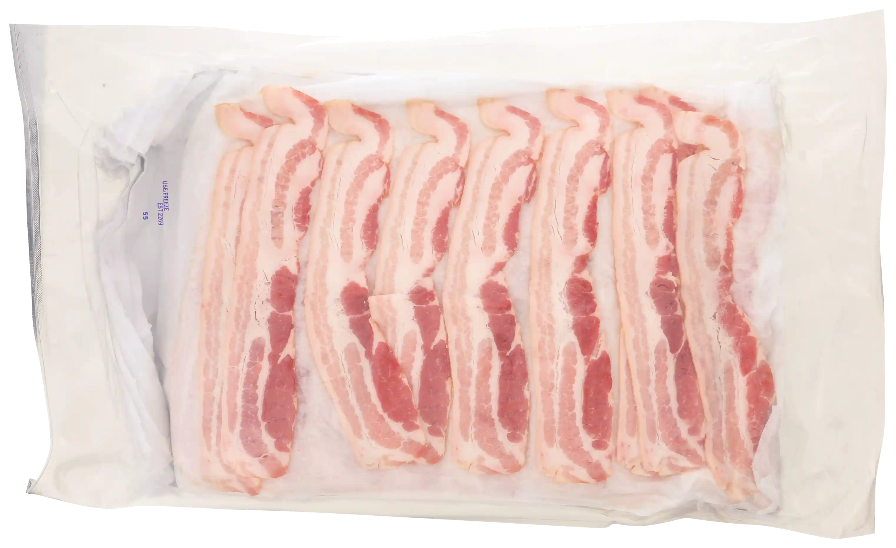 Wright® Brand Naturally Hickory Smoked Thin Sliced Bacon, Flat-Pack®, 15 Lbs, 18-22 Slices per Pound, Gas Flushed_image_21