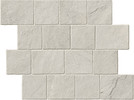 Fairbanks White 12×16 Brick Mosaic Matte