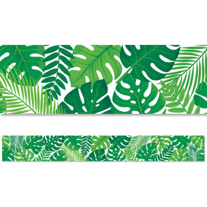 Tropical Leaves EZ Border, 48 Feet