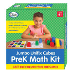 Didax&reg; Jumbo Unifix&reg; Cubes PreK Math Kit DD-212121