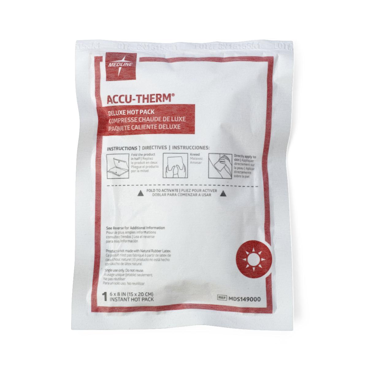 Medline HOT PACK, DELUX-INSTANT NON-WOVEN 6" (24/CS)