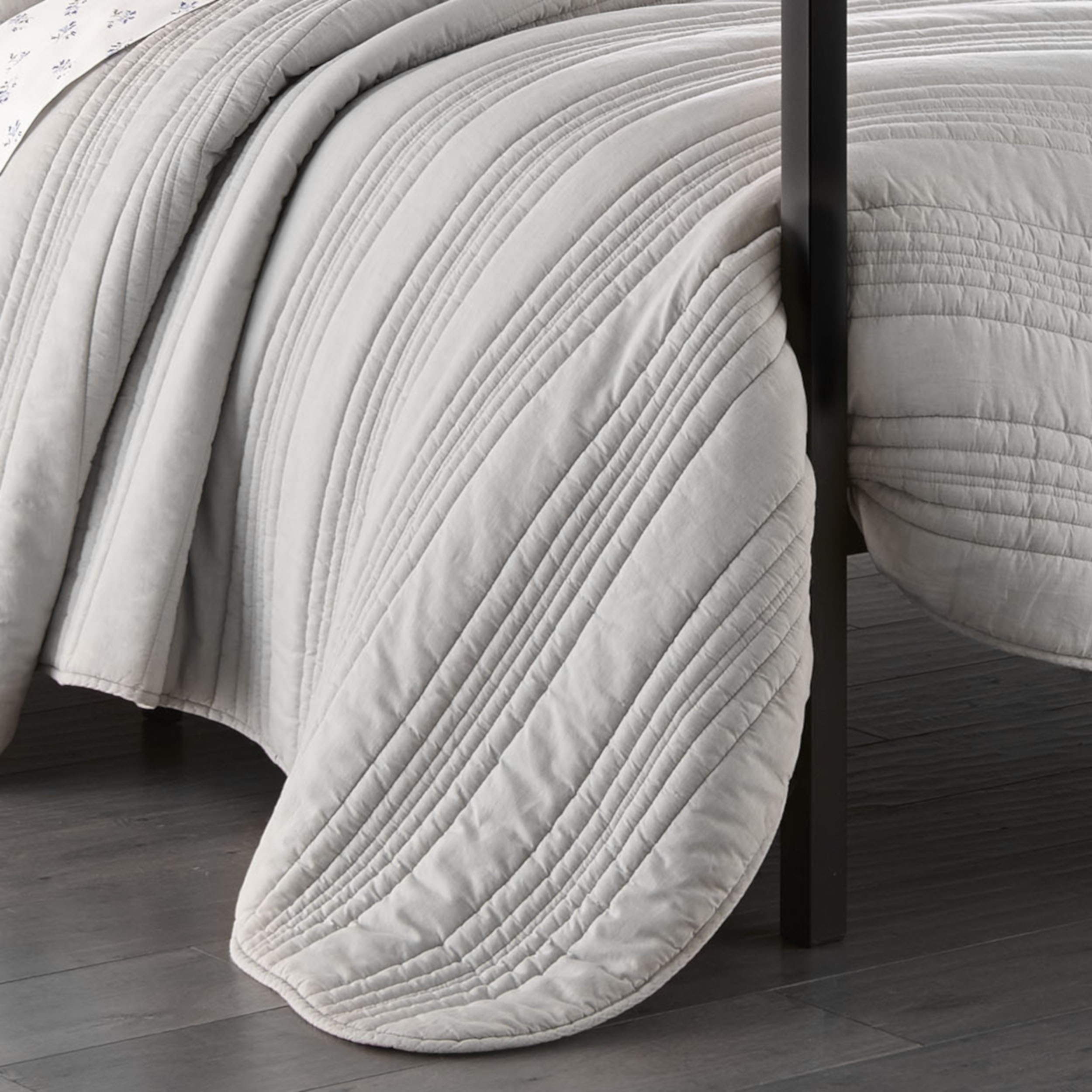 Stone Cottage Whitehills Cotton Grey 3 Piece Quilt Set-Full/Queen - Picture 13 of 35