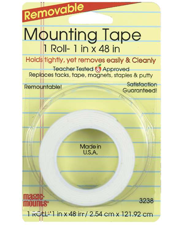 Mounting Tape, 1" x 48"