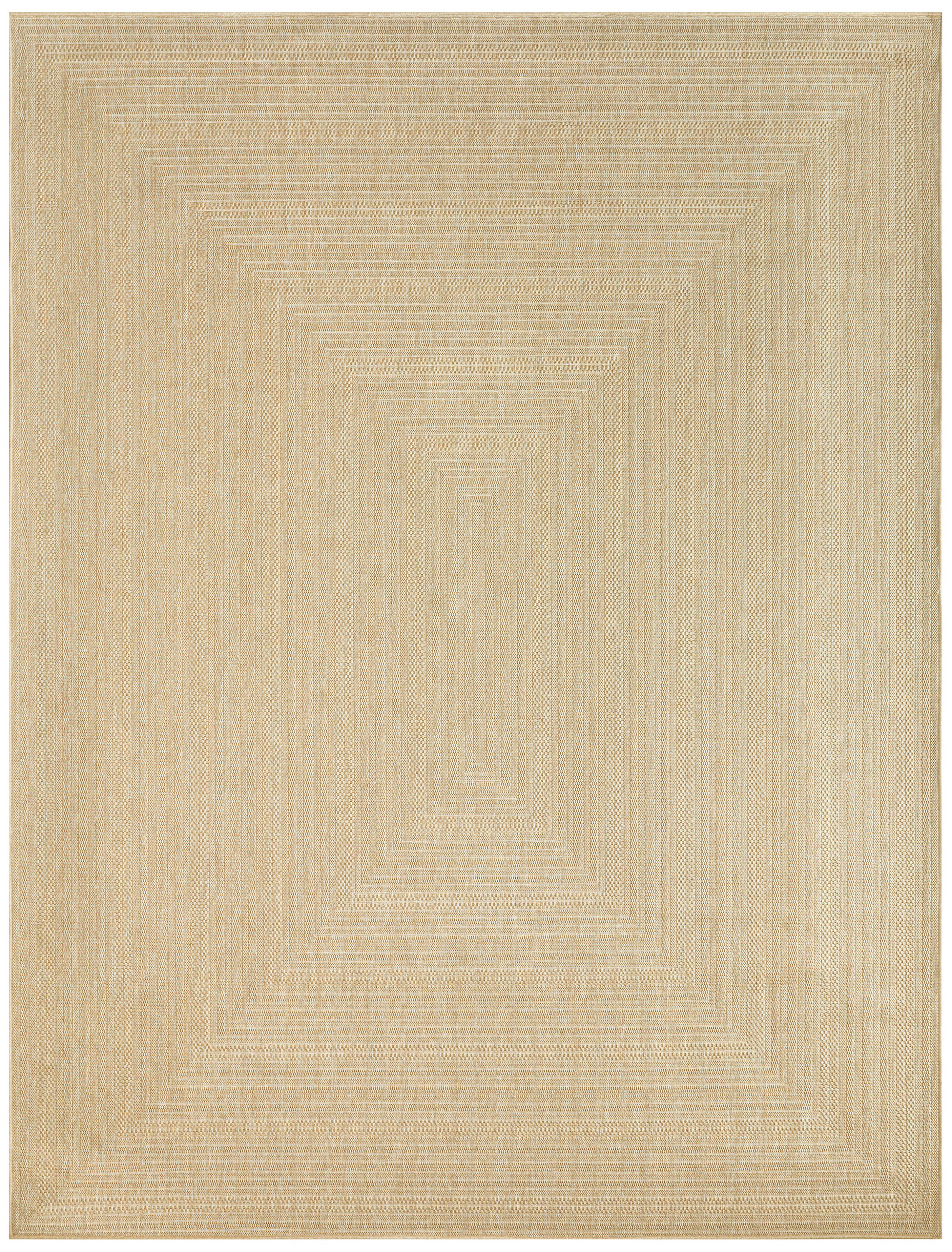 Nourison Tulum 9' x 12' Taupe Grey Outdoor Rug