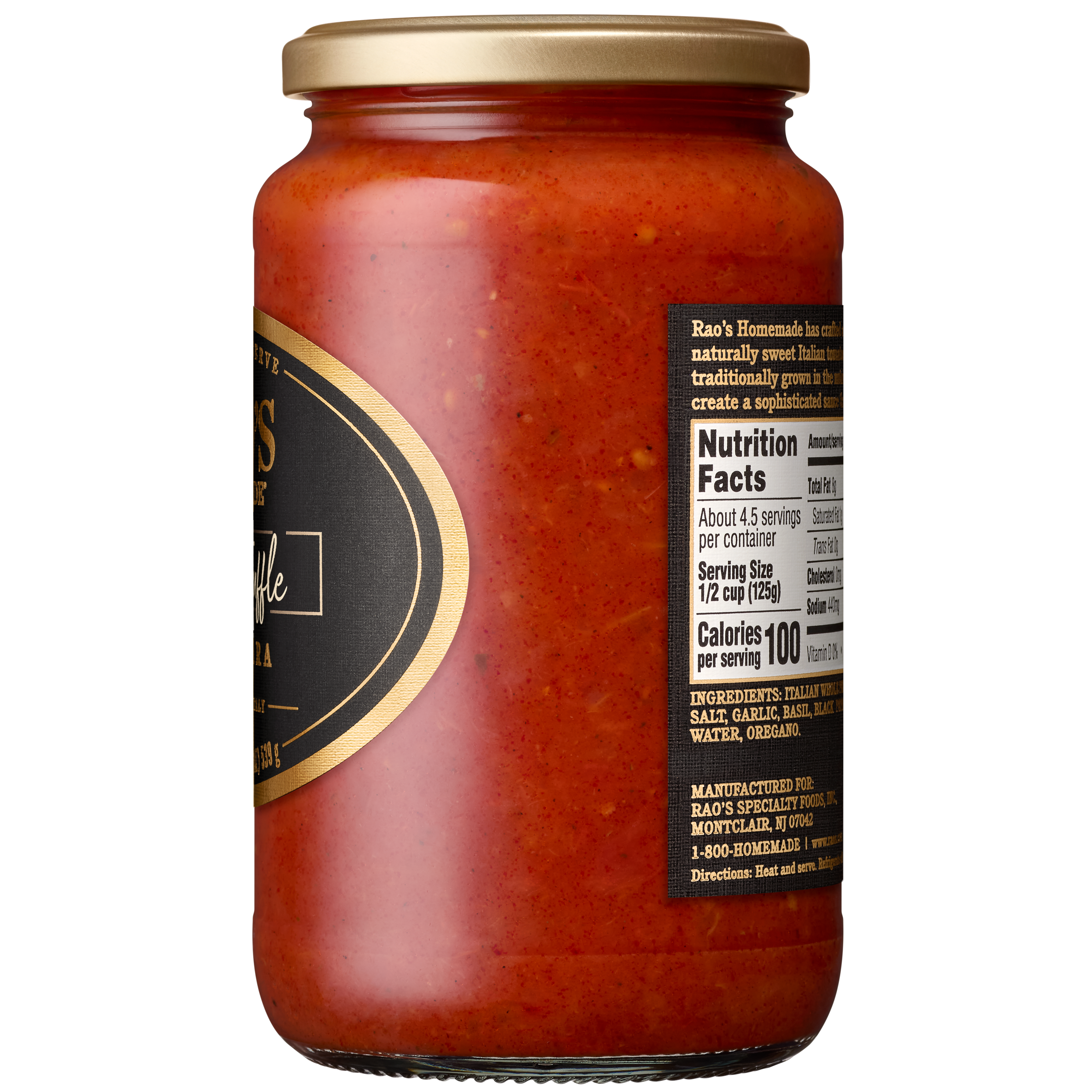 White Truffle Marinara Sauce, 19 oz - Right Image
