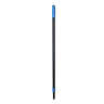 Impact, Adjustable Alumninum Flat Mop Handle, 71", Blue/Black