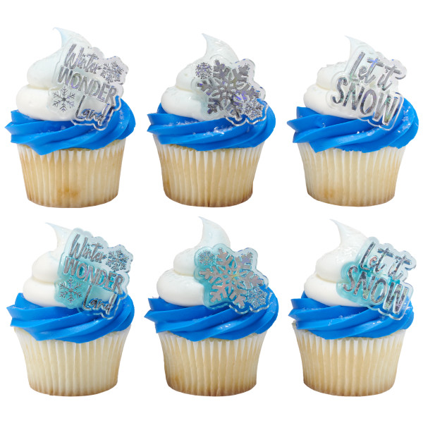 Winter Wonderland Assortment Cupcake Rings