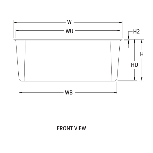Engineering front view