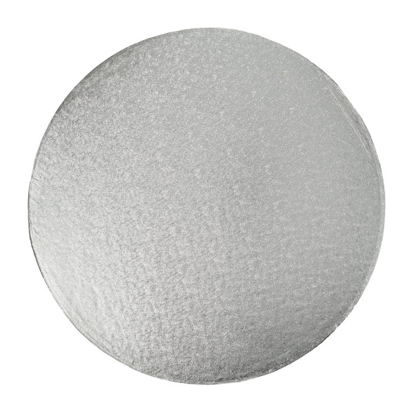 20" Round Silver Foil Cake Board