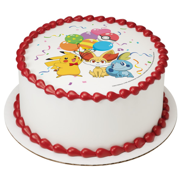 Pokémon Happy Party PhotoCake® Edible Image®