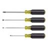 Screwdriver Set, Mini Slotted and Phillips, 4-Piece