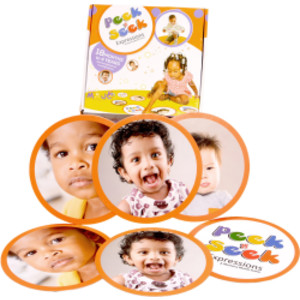 Seek and Peek Expression Match-Up Game