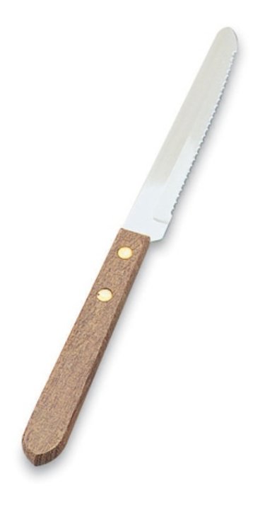 4 ⅛-inch wood-handled steak knife