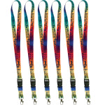 Teacher Created Resources&reg; Positive Saying Watercolor Lanyard, Pack of 6 TCR20355-6