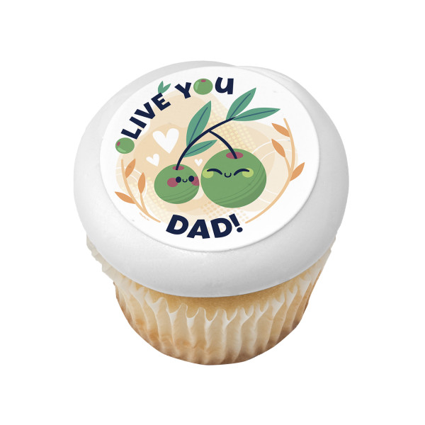 Olive You Dad! PhotoCake® Edible Image®