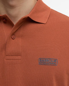 Essential Polo Shirt Dark Ginger