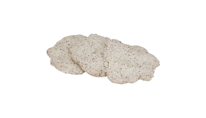 AdvancePierre® Blue Label Raw Breaded Black Pepper Western Style Country Fried Beef Steak Fritters_image_3
