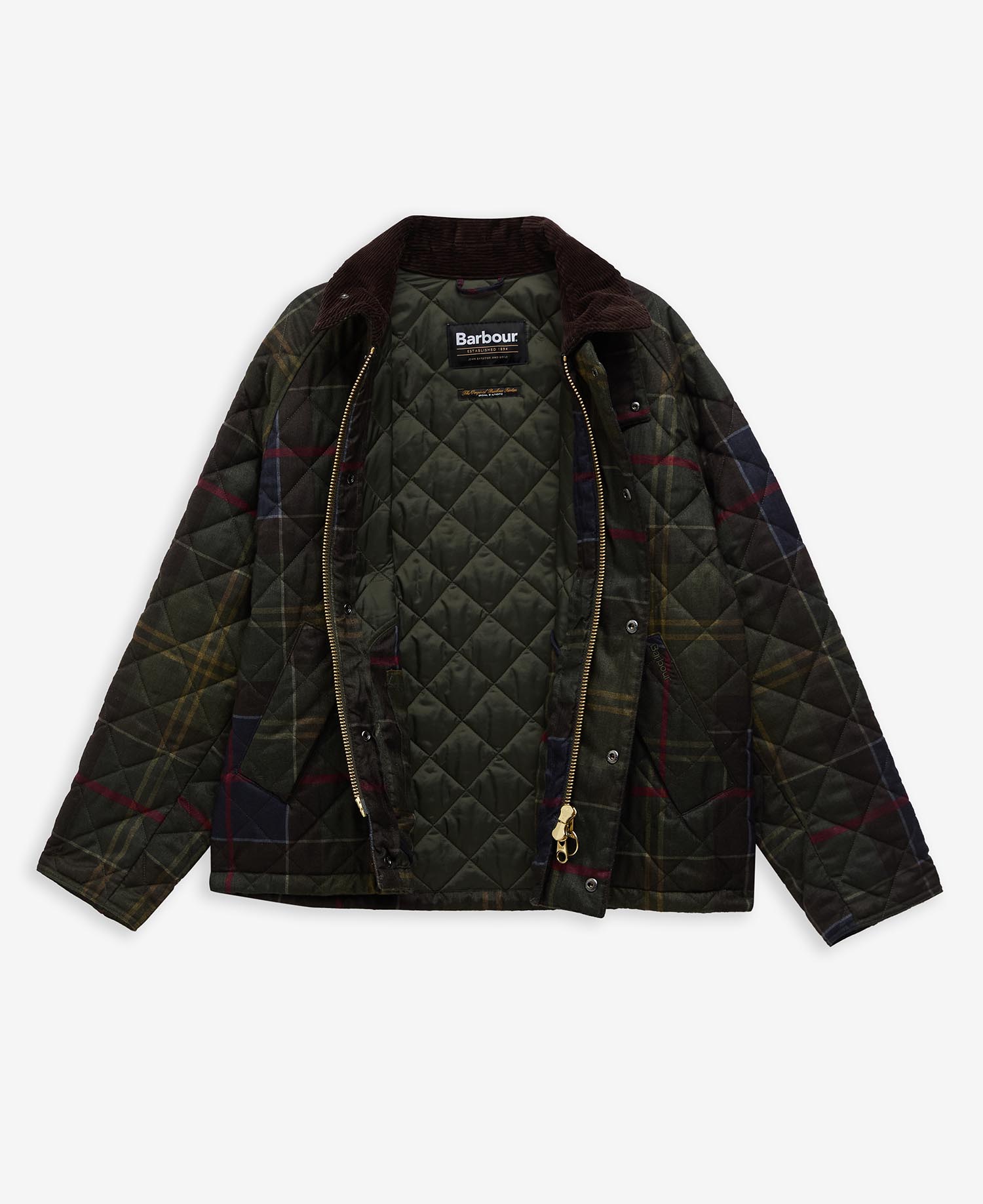 Tartan Transport Quilted Jacket image number 7