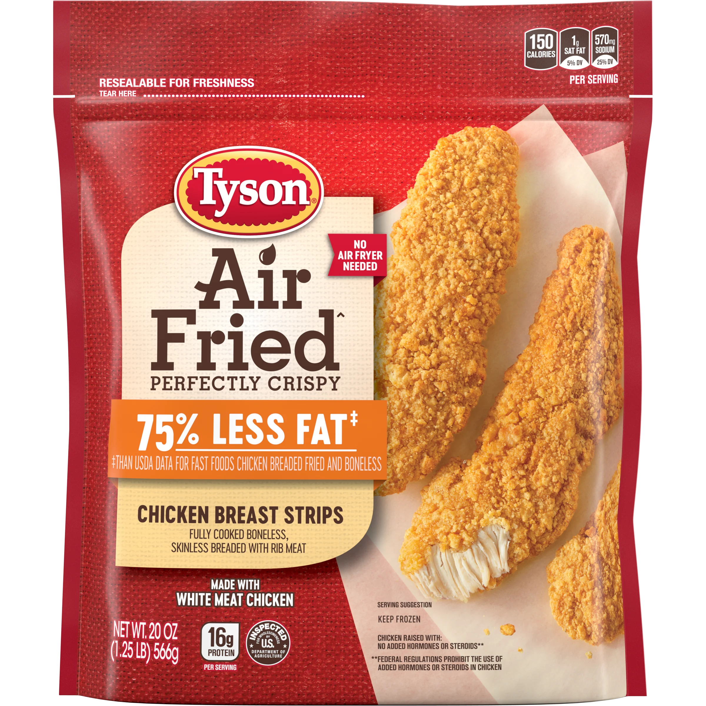 Air Fried Perfectly Crispy Chicken Breast Strips