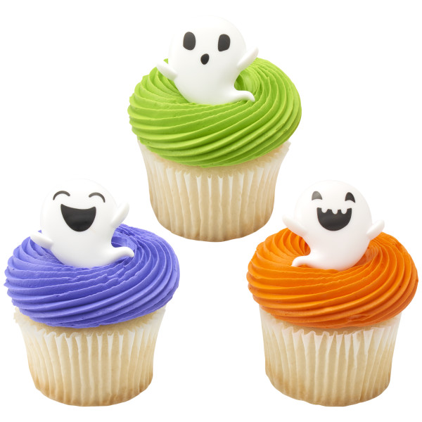 Ghosts Cupcake Rings