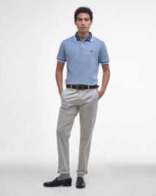 Barnard Short-Sleeved Polo Shirt Dark Denim
