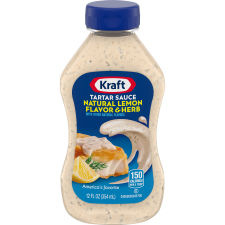 Kraft Tartar Sauce with Natural Lemon Flavor & Herb, 12 fl oz Bottle